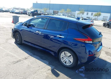 2020 Nissan Leaf S 40 Kwh из США, поврежденный, VIN 1N4AZ1BP8LC306317